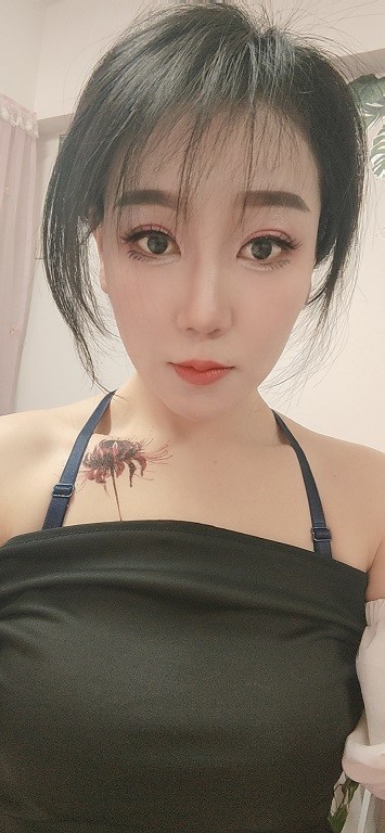 丰台中小尺纹身妹