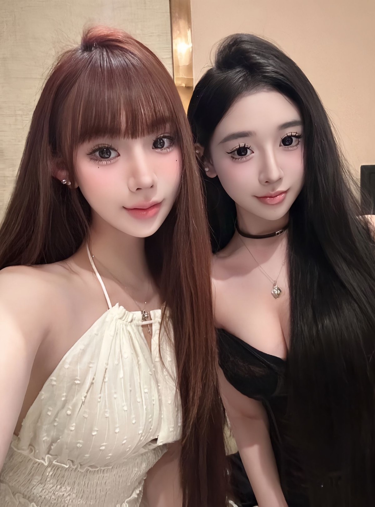 松江闺蜜俩双飞玩法